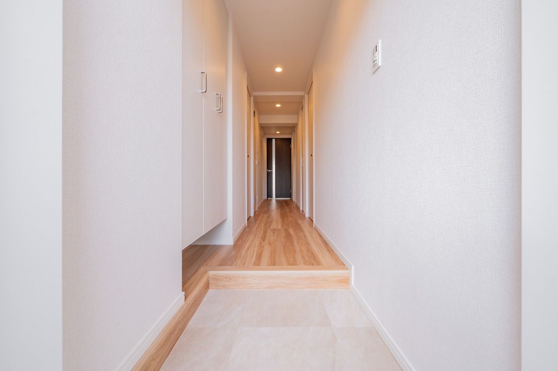 朝日プラザ溝の口玄関