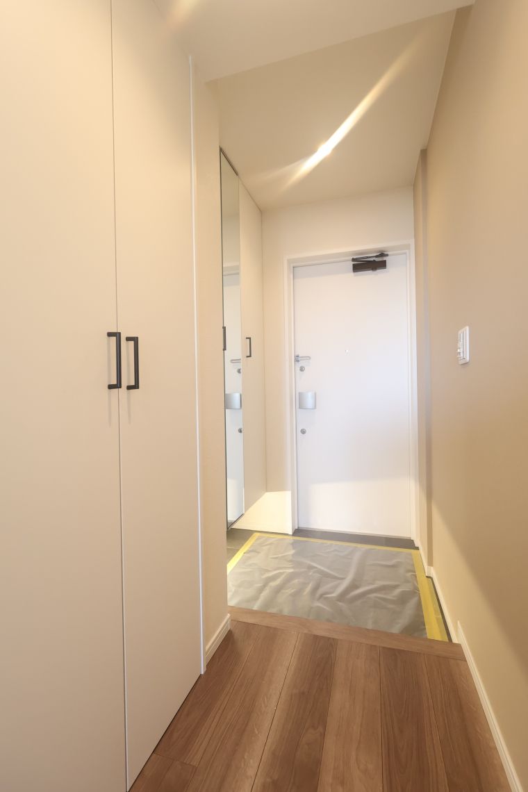 ローレルスクエア住道サンタワー玄関