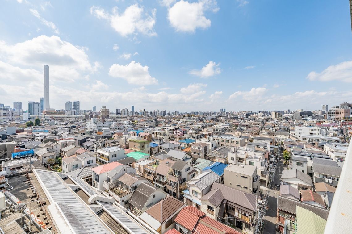 アルカーデン池袋バルコニー