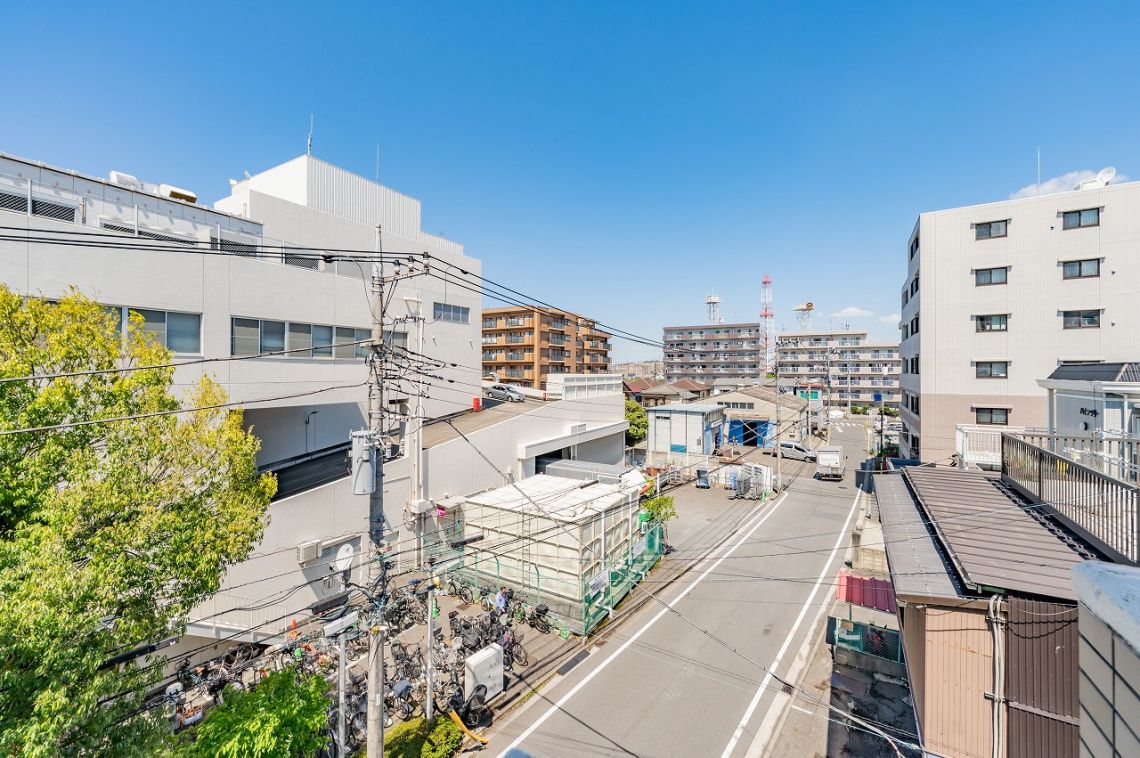 ライオンズマンション綱島東バルコニー