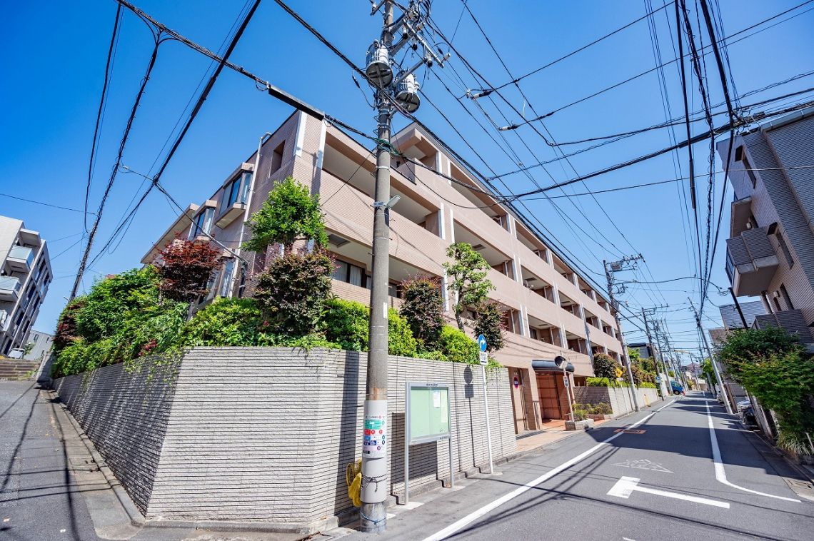 ディアナコート柿の木坂現地外観写真