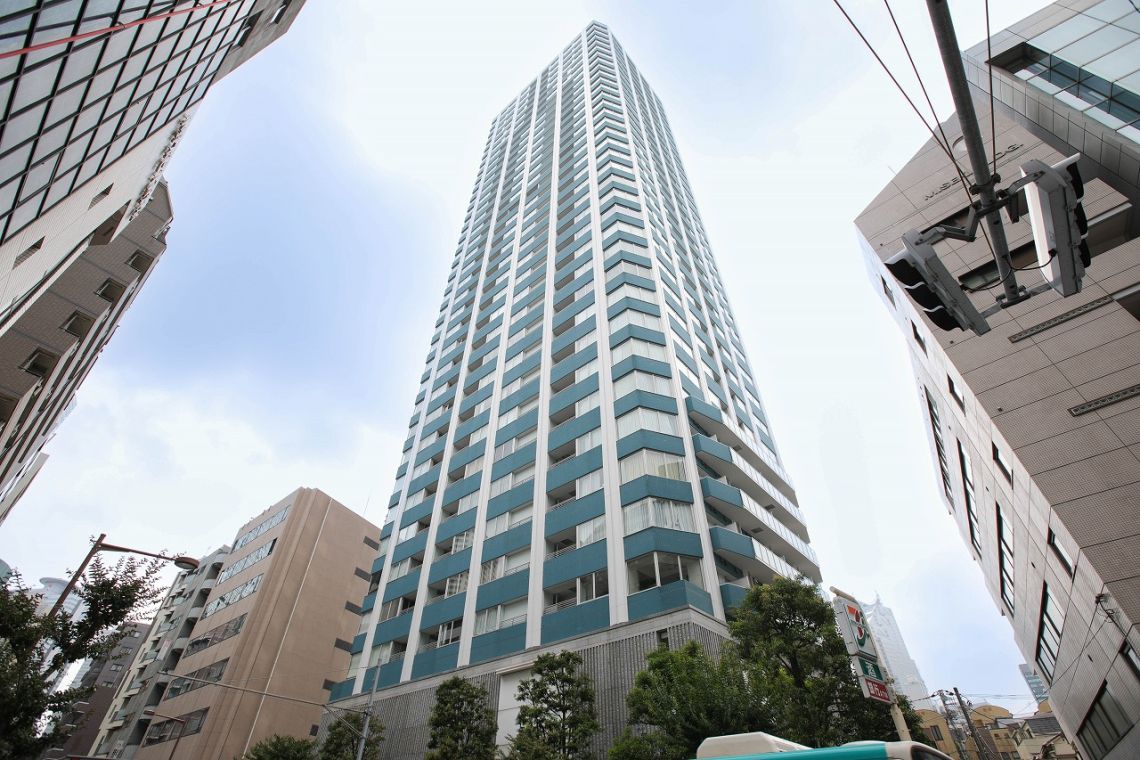 シティタワー新宿新都心現地外観写真