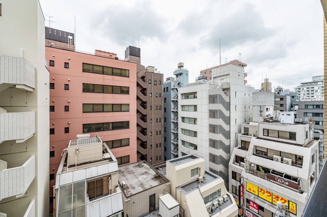 イニシア築地バルコニー