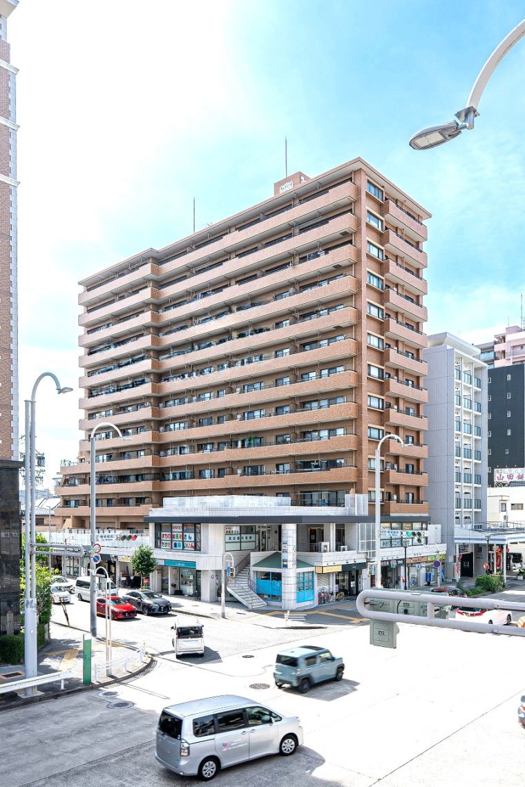 ライオンズマンション瑞穂通現地外観写真