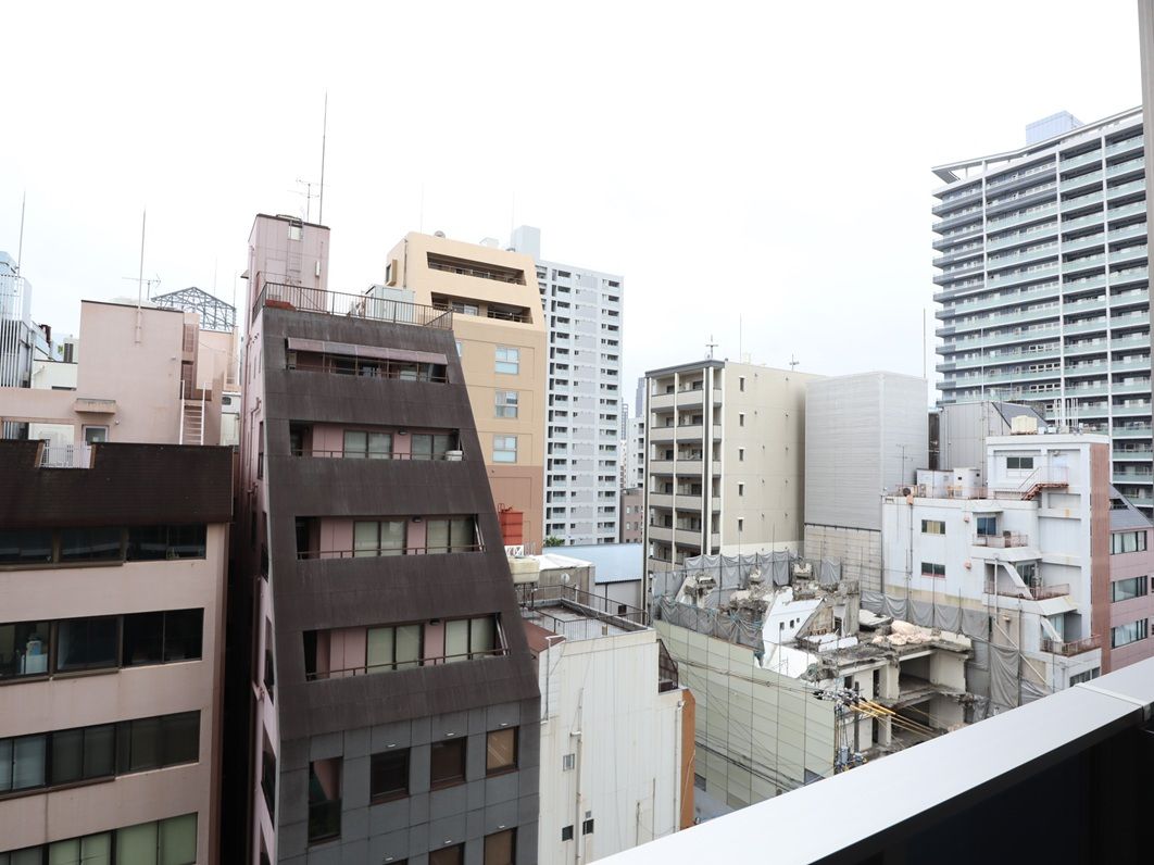 ジオタワー南森町バルコニー