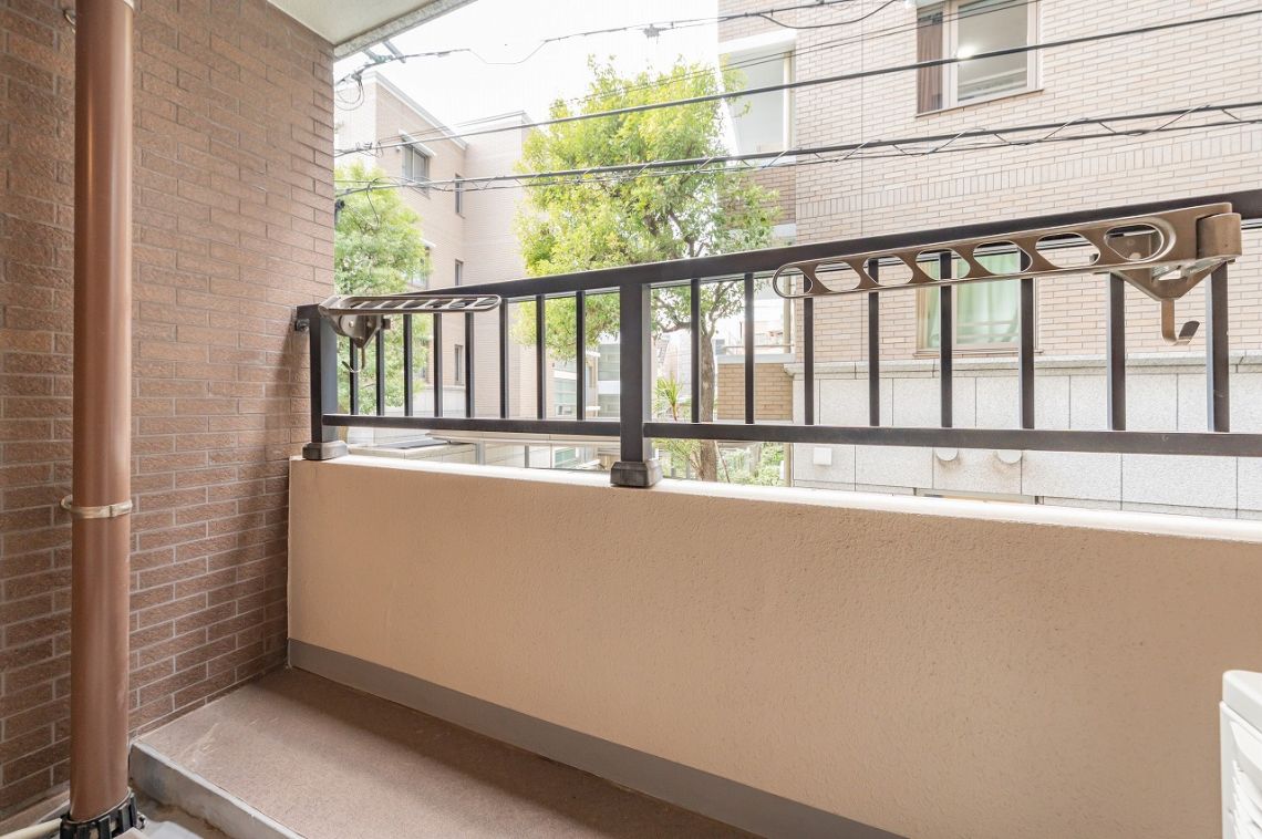 ウィスティリアコート代官山バルコニー