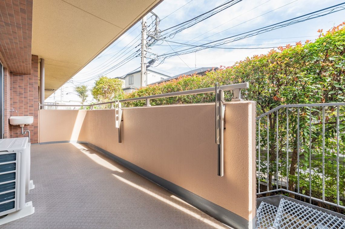 メロディ－ハイム聖蹟桜ヶ丘バルコニー