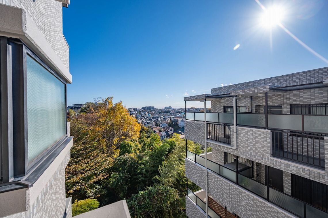 ライオンズヒルズ北寺尾バルコニー