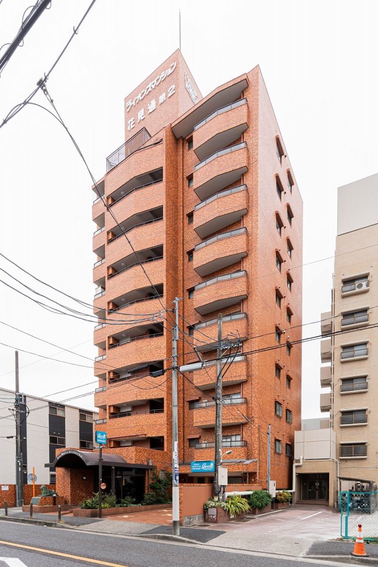 ライオンズマンション花見通第２現地外観写真