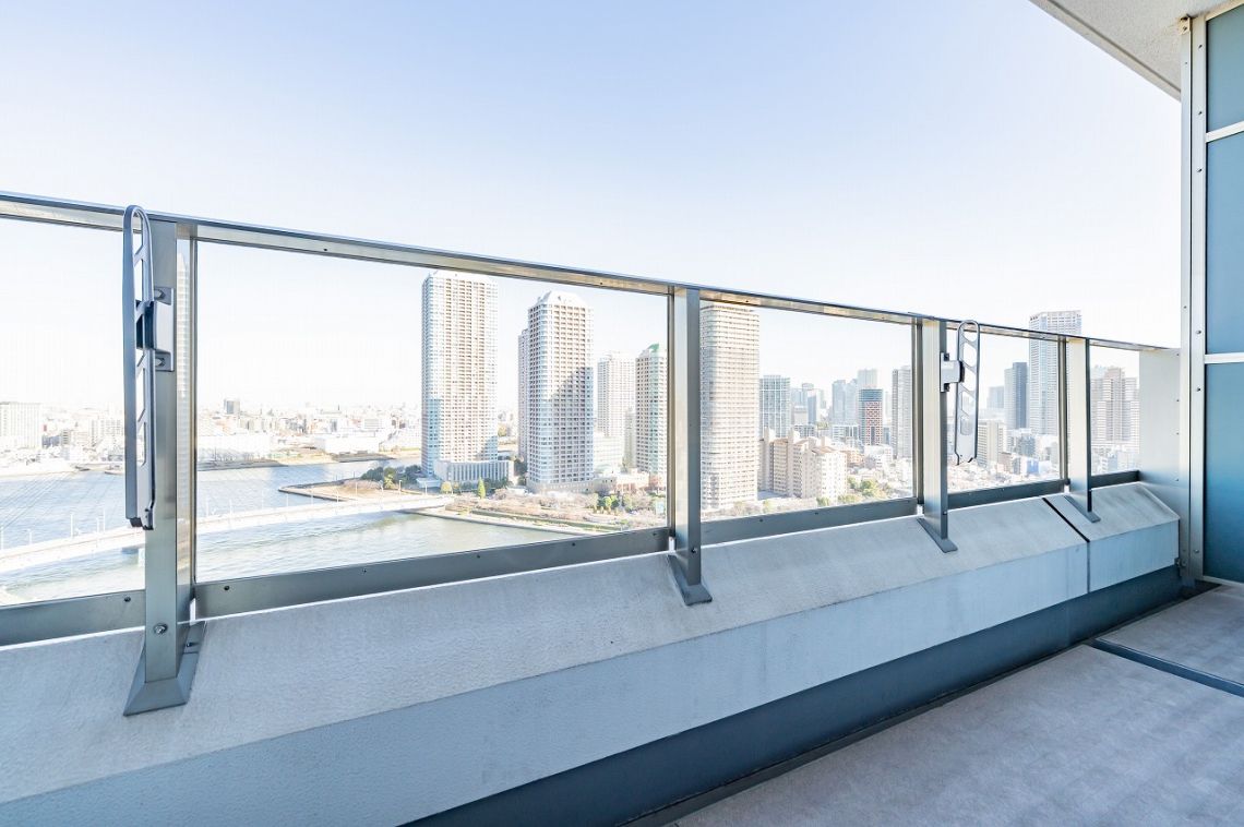 パークシティ中央湊　ザ　タワーバルコニー
