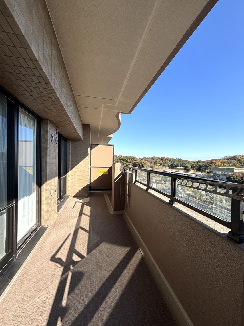 ライオンズガ－デンヒルズ大池公園バルコニー