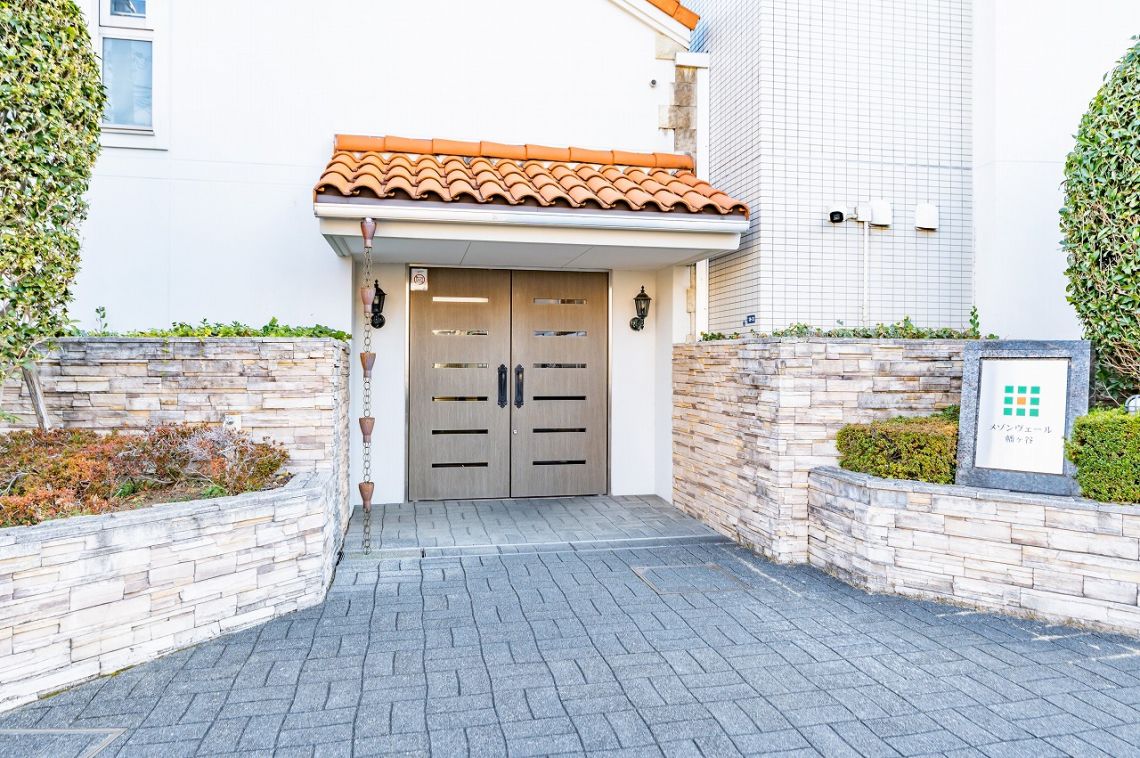 メゾンヴェール幡ヶ谷エントランス