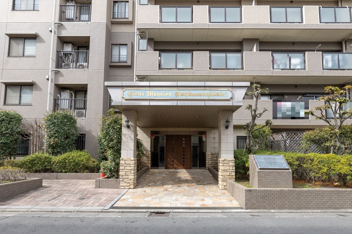 ライオンズマンション西葛西中央通りエントランス