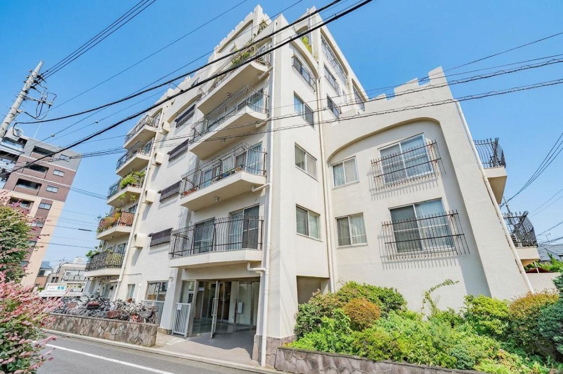 豊栄平町マンション現地外観写真