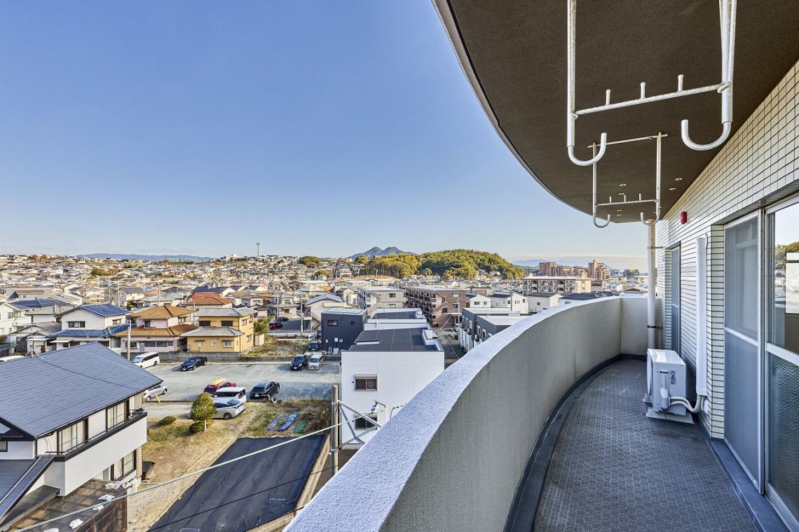 ロワ－ルマンション和白２バルコニー