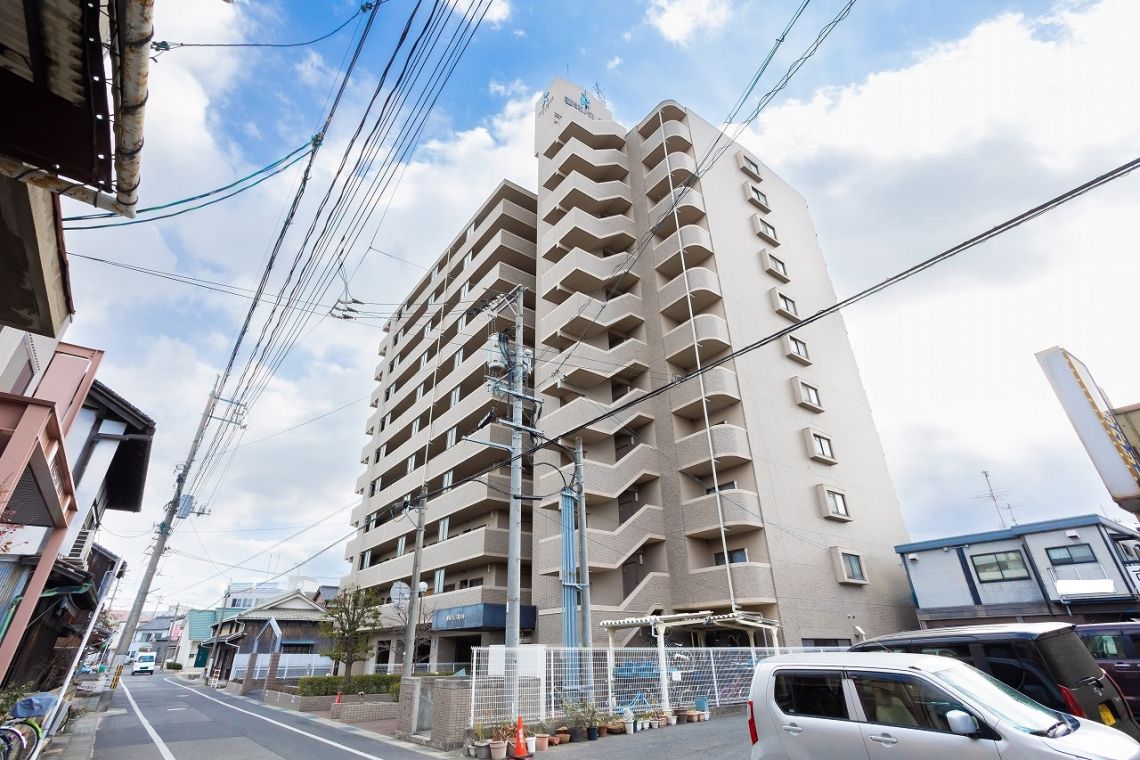 菱和パレス西大寺現地外観写真