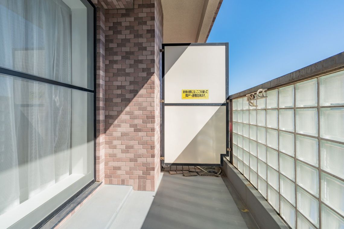 クレッセント目黒青葉台バルコニー