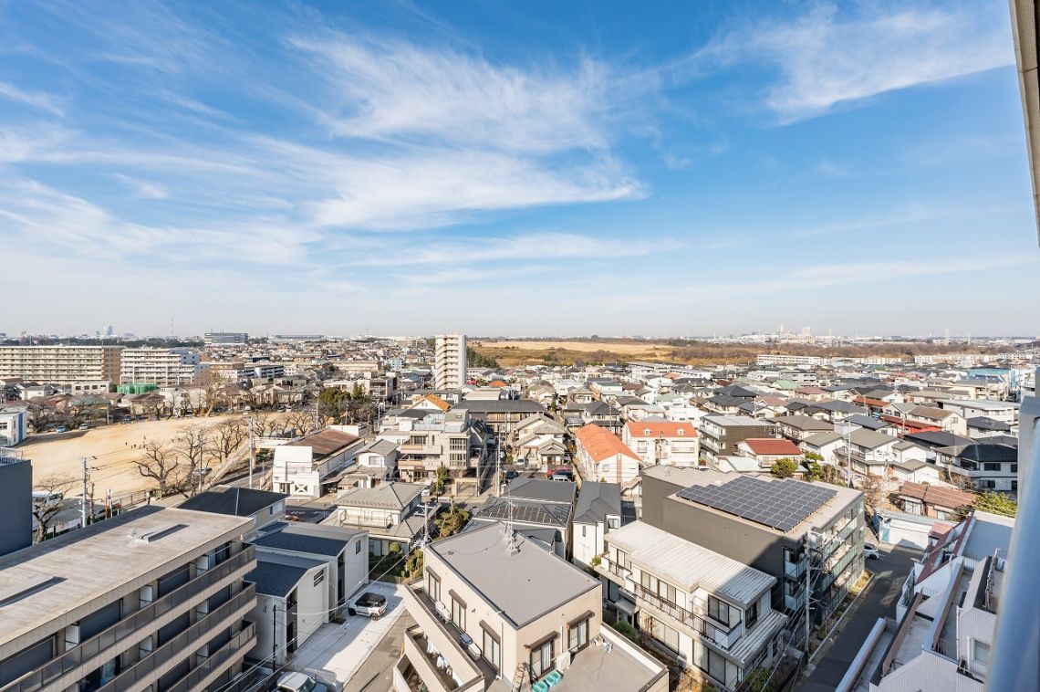 ライオンズマンション八千代台駅前バルコニー