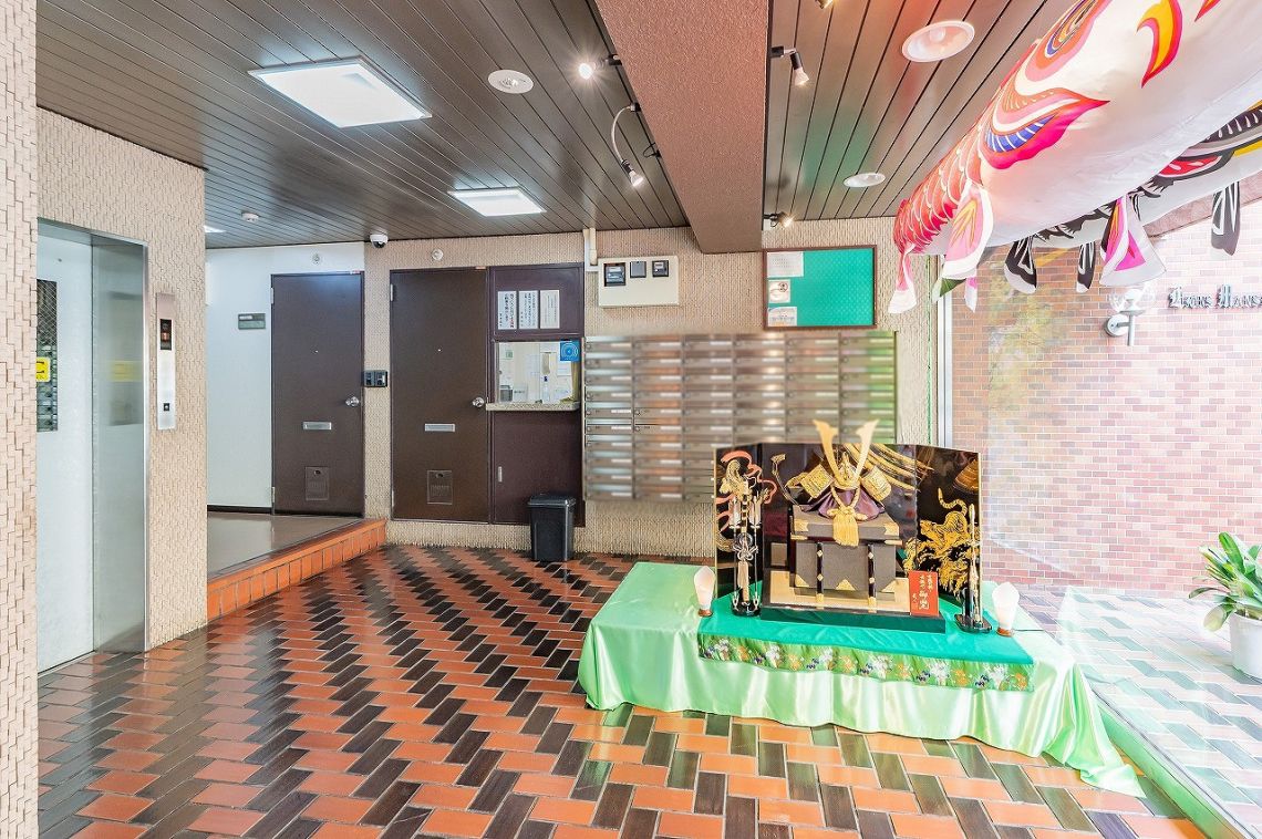 ライオンズマンション神楽坂第３エントランス