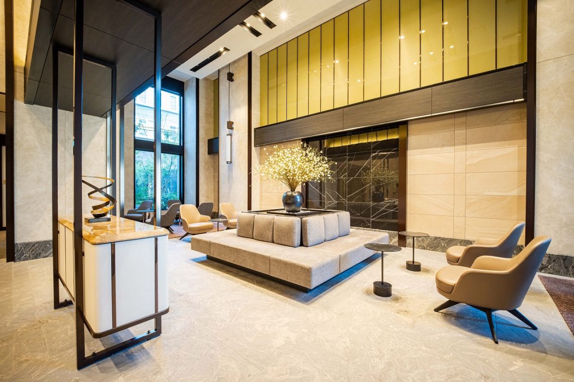 ワコーレ　ザ・神戸旧居留地レジデンスタワーロビー