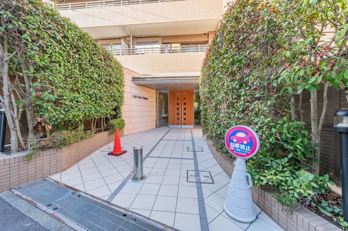 クリオ恵比寿弐番館エントランス