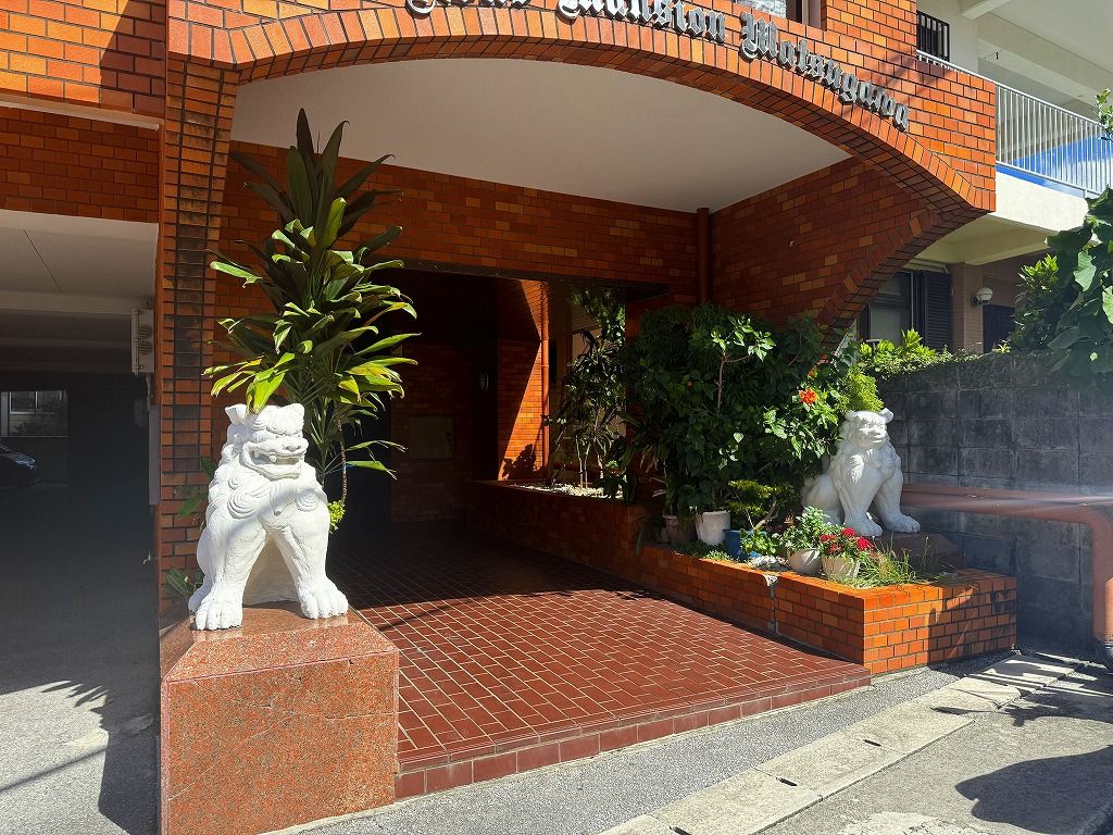 ライオンズマンション松川エントランス