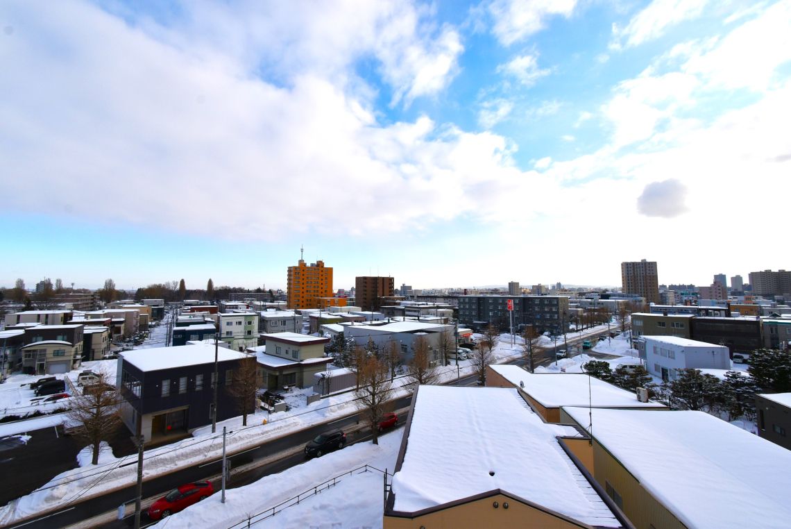 エクセルシオールフラン北１８条バルコニー