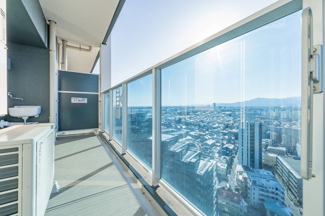 パークスクエア相模大野タワーアンドレジデンスバルコニー