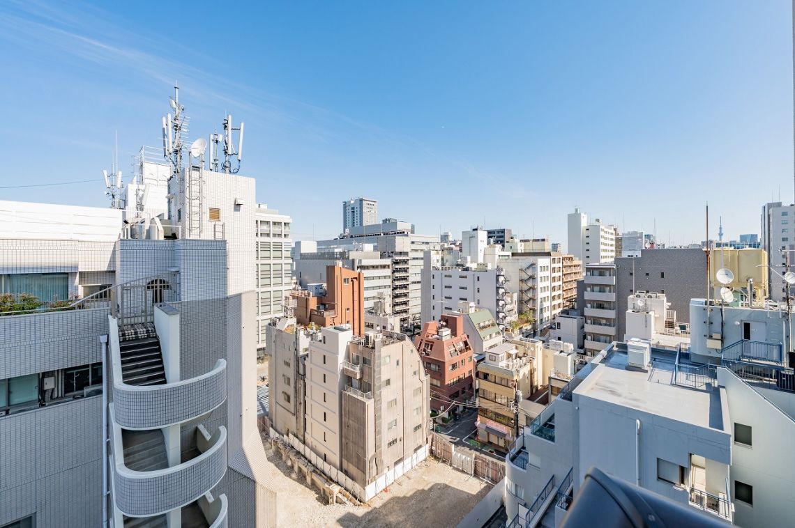 プラウド九段南バルコニー