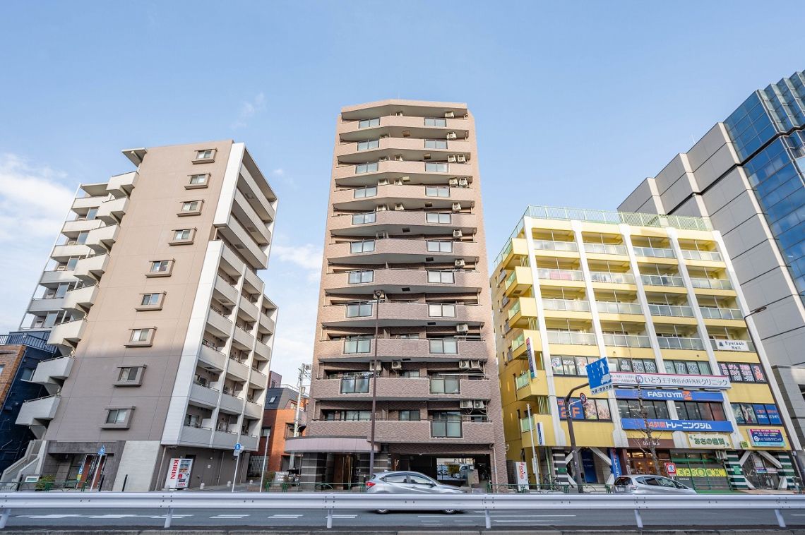 クリオ王子神谷参番館現地外観写真