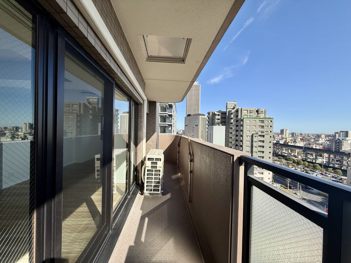 ライオンズマンション岐阜シティバルコニー