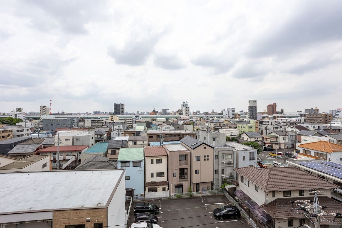 ライオンズマンション岩塚Ａ棟バルコニー