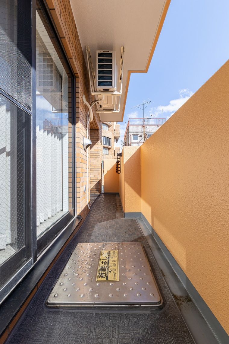 ライオンズマンション広尾南バルコニー