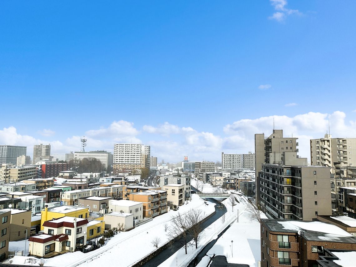 リブウェル福住バルコニー