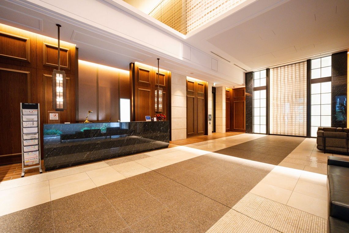 プラウドタワー北浜ロビー