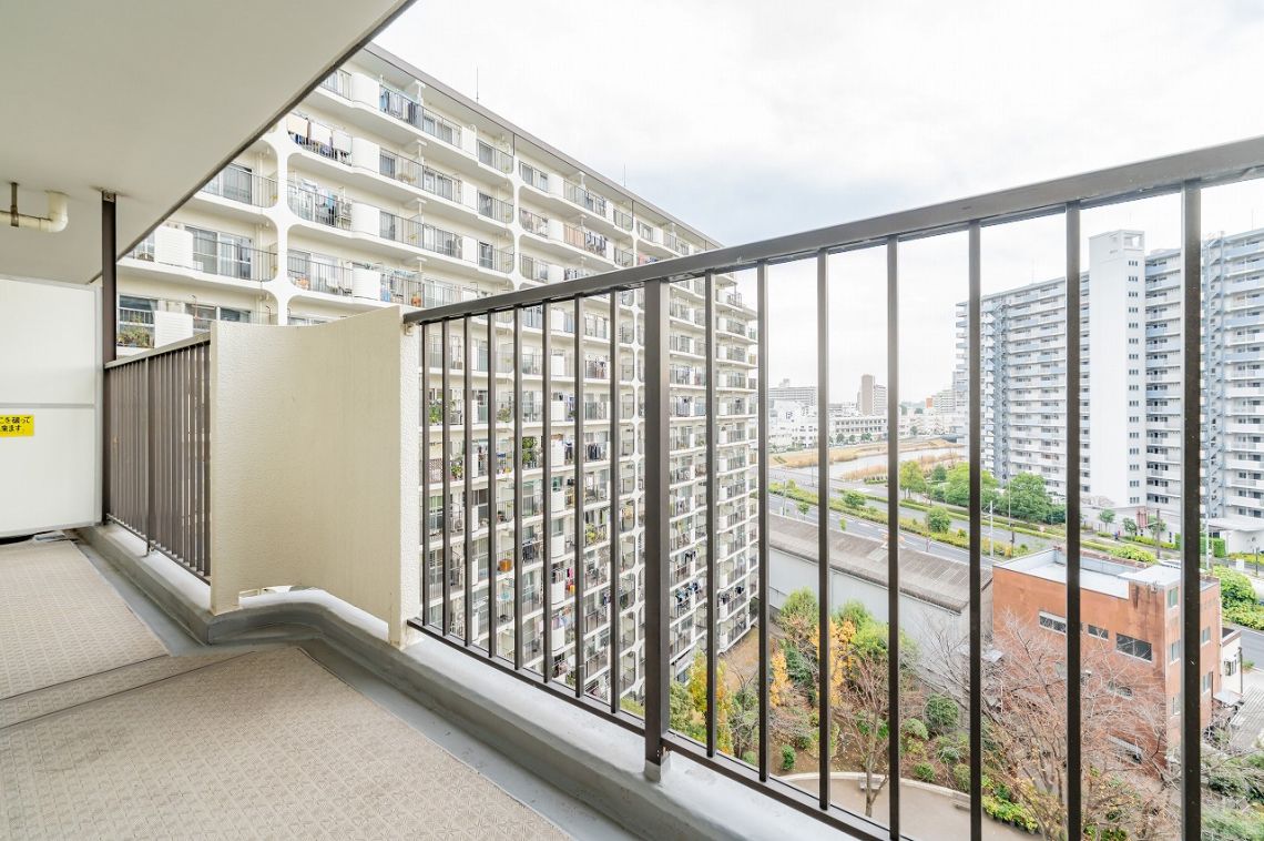 亀戸マンシヨンバルコニー