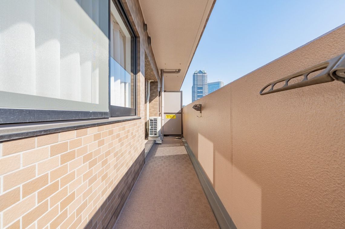 ライオンズマンション乃木坂バルコニー