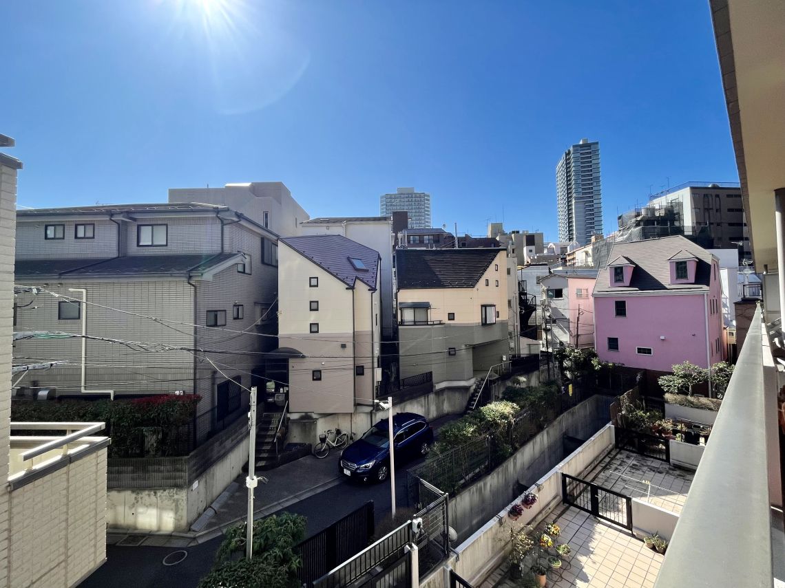 ビラカーサ四谷四丁目バルコニー