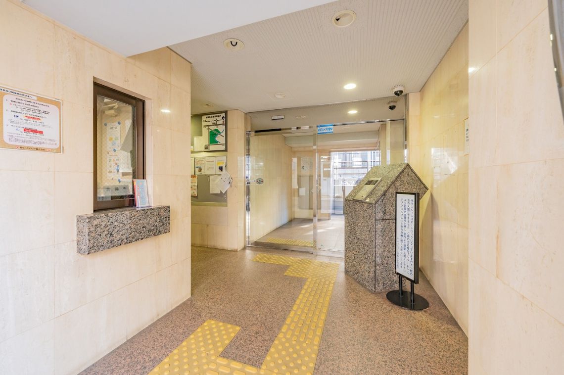 レーベンハイム常盤台エントランス