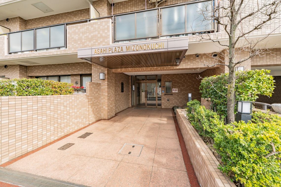 朝日プラザ溝の口エントランス