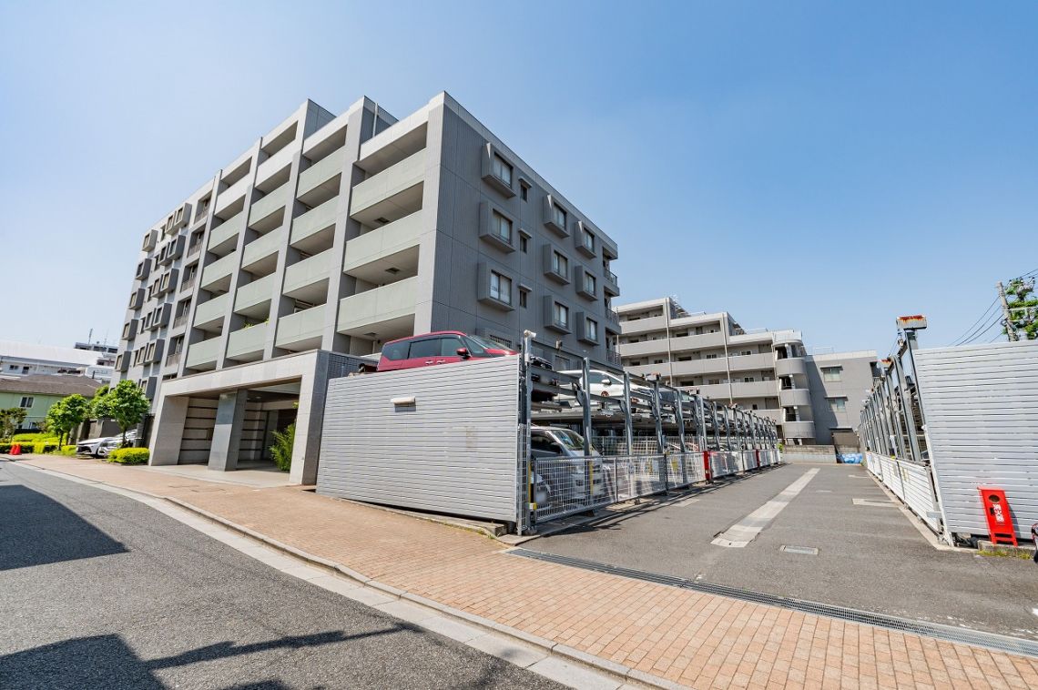 ライオンズステージ中野中央現地外観写真