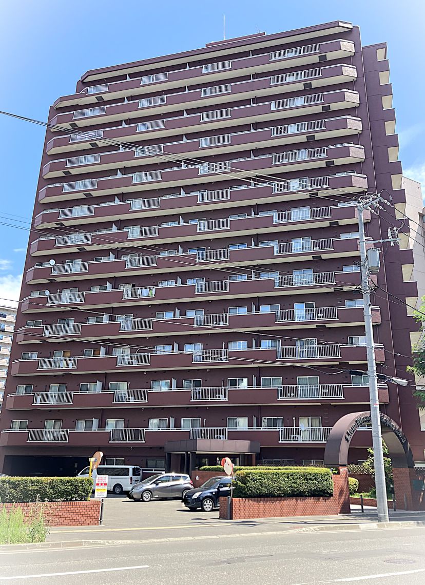 ライオンズマンション琴似第３現地外観写真