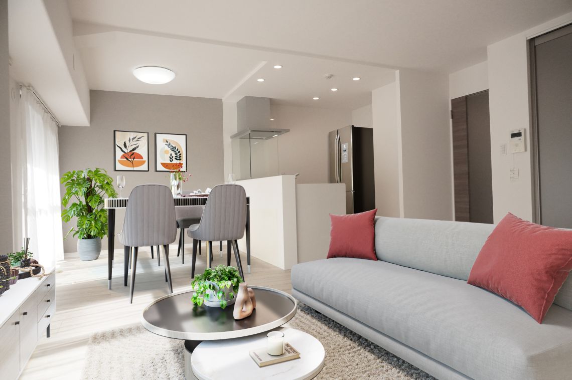 サーパス文化の森二番館リビング