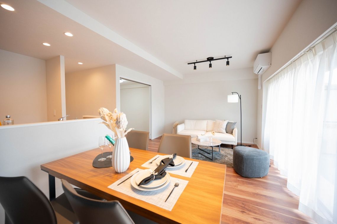 ライオンズタワー片瀬江ノ島リビング