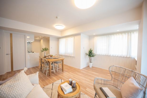 東急ドエル・アルス横浜小机リビング