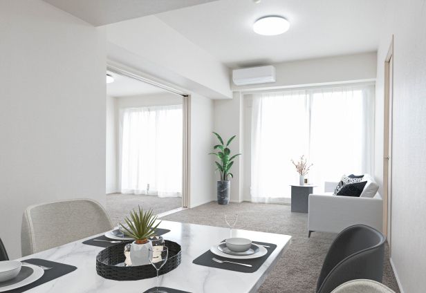 パークシティ新川崎・西三番街Ｄ棟リビング