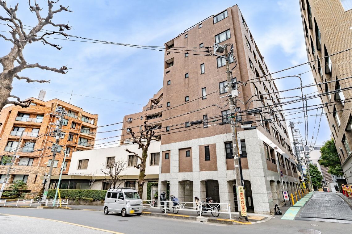 ウィスティリアコート代官山現地外観写真