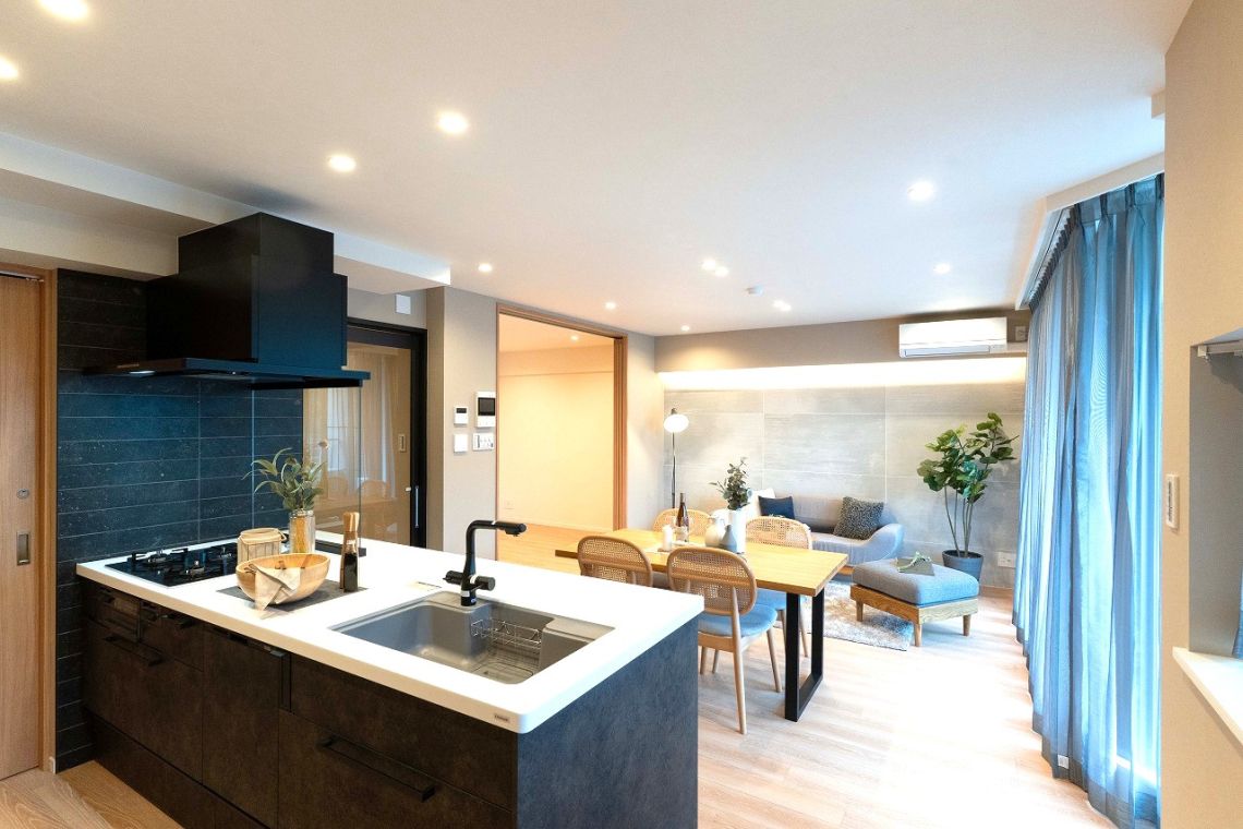 グランクール河原町二条リビング