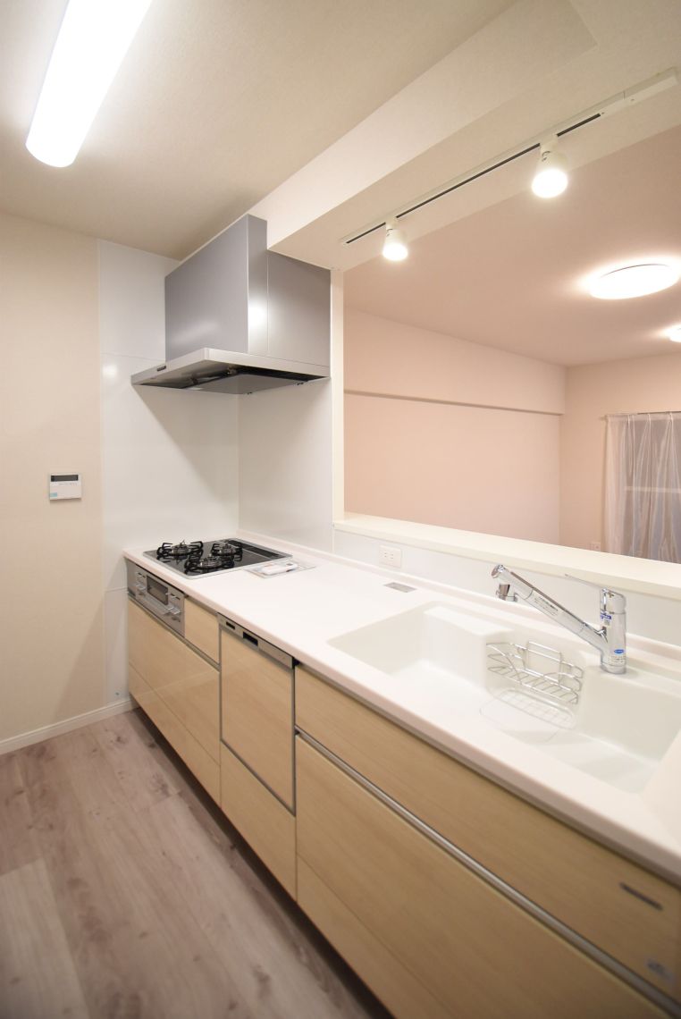 クローバーマンション坪井中央公園キッチン