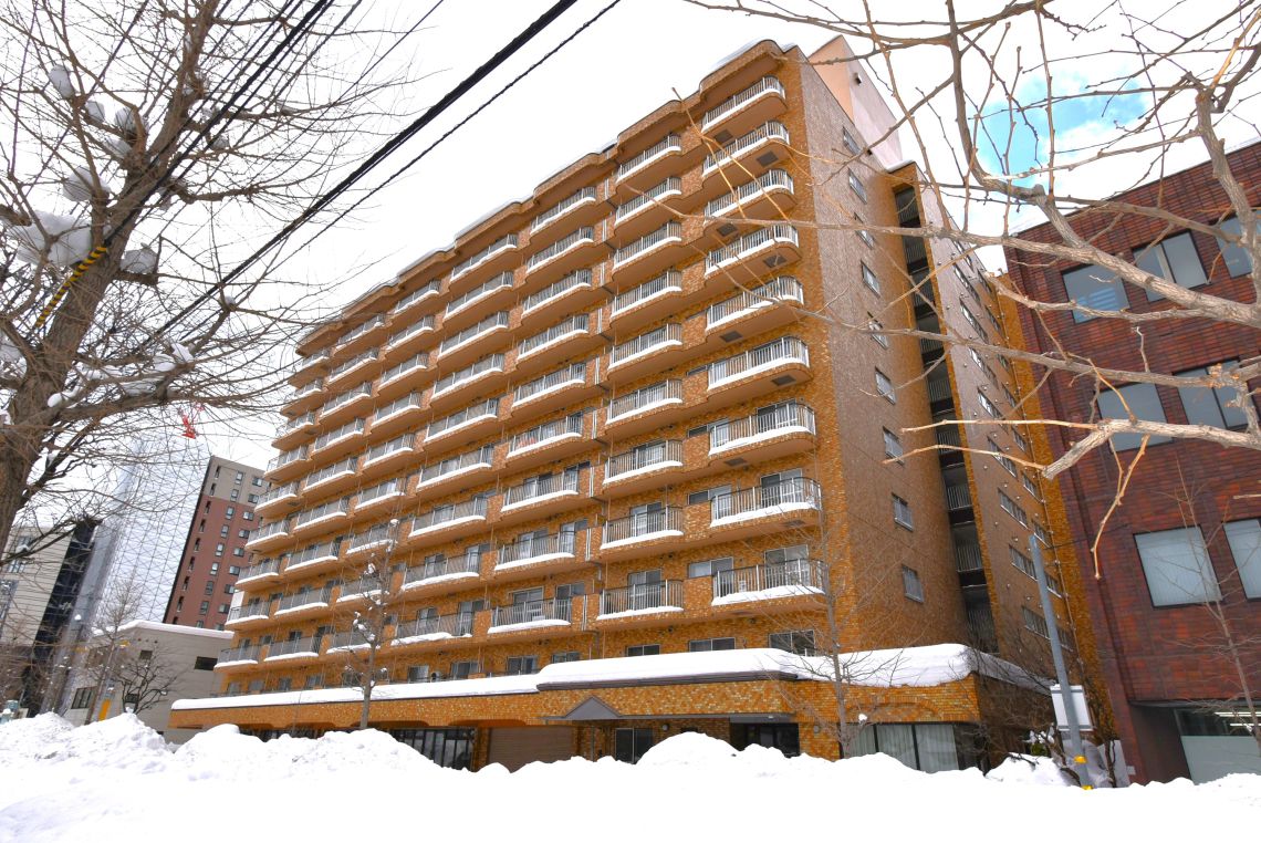 シャルム北四条現地外観写真